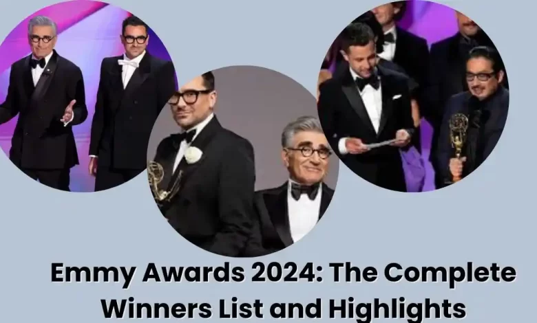 Emmy Awards 2024: The Complete Winners List and Highlights